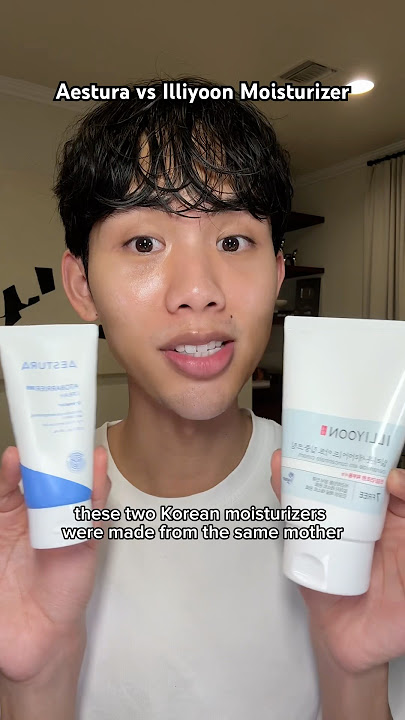 Comparing the Aestura AtoBarrier cream vs Illiyoon Concentrate cream 🤔