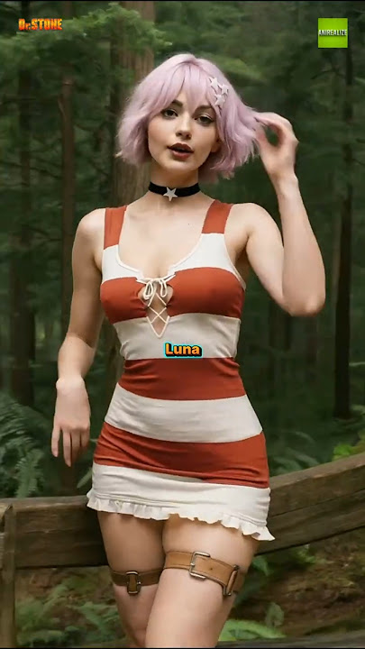 What if your favorite Dr. Stone characters existed in real life? 🧪⚡ #reallife #anime