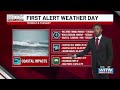 Cool and breezy conditions prevail this week