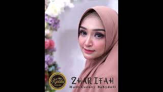 Khimar Jumbo 2 Layer Zharifah Ceruty Babydoll By Kartika Hijab