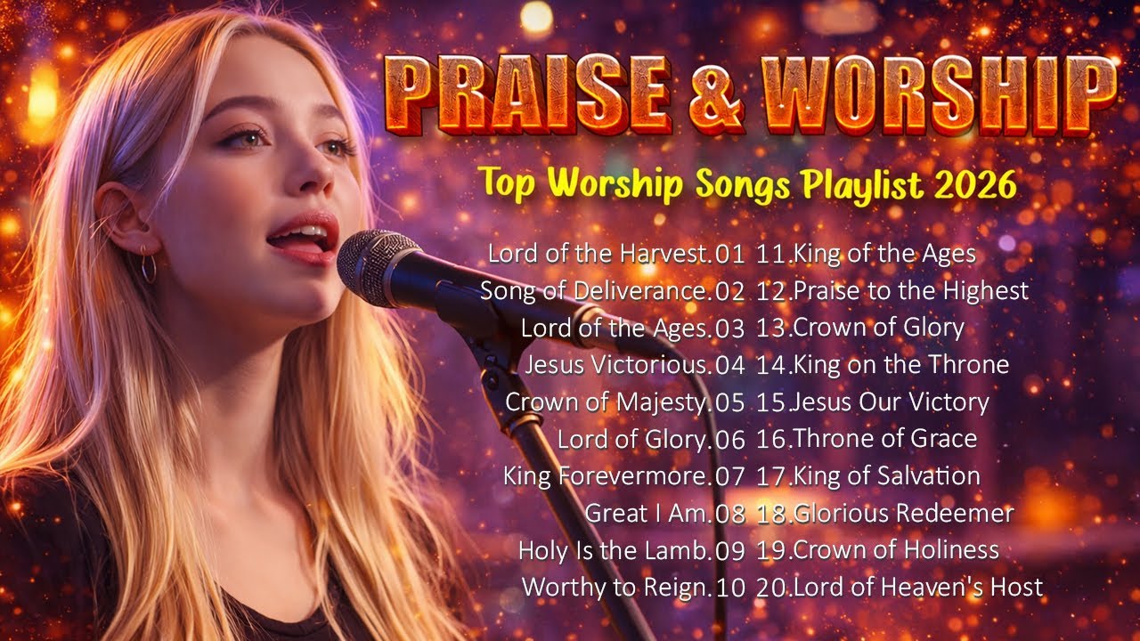 BEST LIVE 24/7 WORSHIP SONGS 2026 / Morning Prayer Music to Start Your Day with God, Praise the Lord