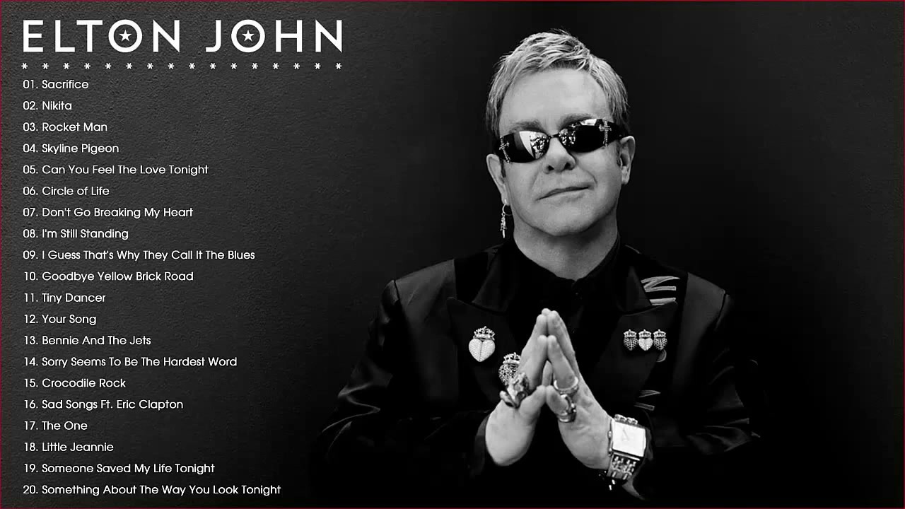 the very best of elton john album cover