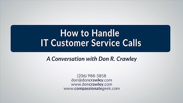 How to Handle IT Customer Service Calls