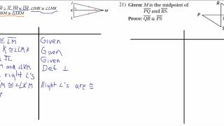 Congruent Triangles CPCTC
