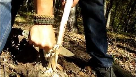 ESEE 4 Featherstick (Wood Shavings) Test (Dogwood - Very Dry)