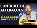 Como substituir Controle de Alterações por marcações coloridas no Word do MAC