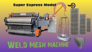 Automatic Welded Wire Mesh Machine