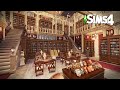 The Grand Castle Library | The Sims4 Stop Motion Build | NoCC |【シムズ４建築】