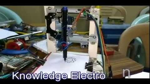x y plotter 3D printer using Arduino