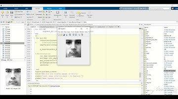 Face Recognition using Eigenfaces (Input image is rotated from 0-360)