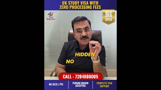 Study in UK with ZERO Processing Fees | UK Student Visa 2026 🎓