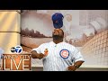 Dancing Chicago Cubs fan Jamel "Yogi" Williams does hat tricks on Windy City LIVE