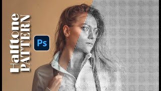Photoshop Tutorial | How to create the Dotted Halftone Pattern Effect in photoshop