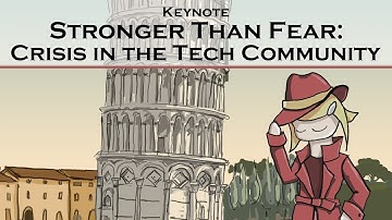 php[world] Keynote: Stronger Than Fear - Crisis in the Tech Community