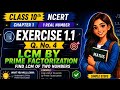 Exercise 1.1 Q. No. 4 | Find the LCM 