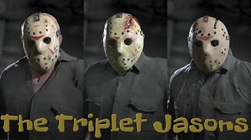 Friday The 13th The Game: Part 3, 4, & 6 Jason Gameplay