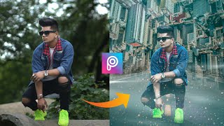 PicsArt Creative New Stylish Photo Editing | City Photo Editing | PicsArt Photo Editing Tutorial screenshot 4