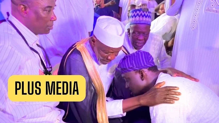 SEE HOW K1 DE ULTIMATE AND PASUMA HONOUR SHEIKH MUYIDEEN AJANI BELLO AT PASUMA'S MOTHER 8 DAYS FIDAU