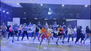 HOLLY WATER | ZUMBA - ZIN Dian Fitri |Choreo Zin Ika Sakti | Champion Gym