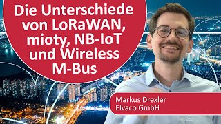 Unterschiede Zwischen Lorawan, Mioty, Nb-Iot Narrowband Iot Sowie Wireless-M-Bus