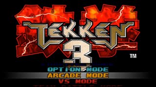 Tekken 3 - Jin Kazama Gameplay Ps1