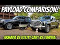 2022 Tundra vs Armada vs a $100 Utility Cart Payload Ratings!