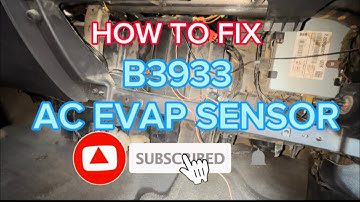 B3933 AC EVAPORATOR Temperature Sensor Replacement GMC CHEVY TRUCKS | AC Compressor not Working HVAC