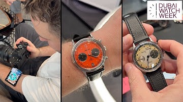 Oris Bremont Kurono Nomos Studio Underdog, Adrian Barker & the GPHG Award Winners Dubai Watch Week