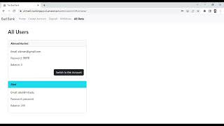 Bad Bank Exercise - Walkthrough - MIT xPro Full Stack Course