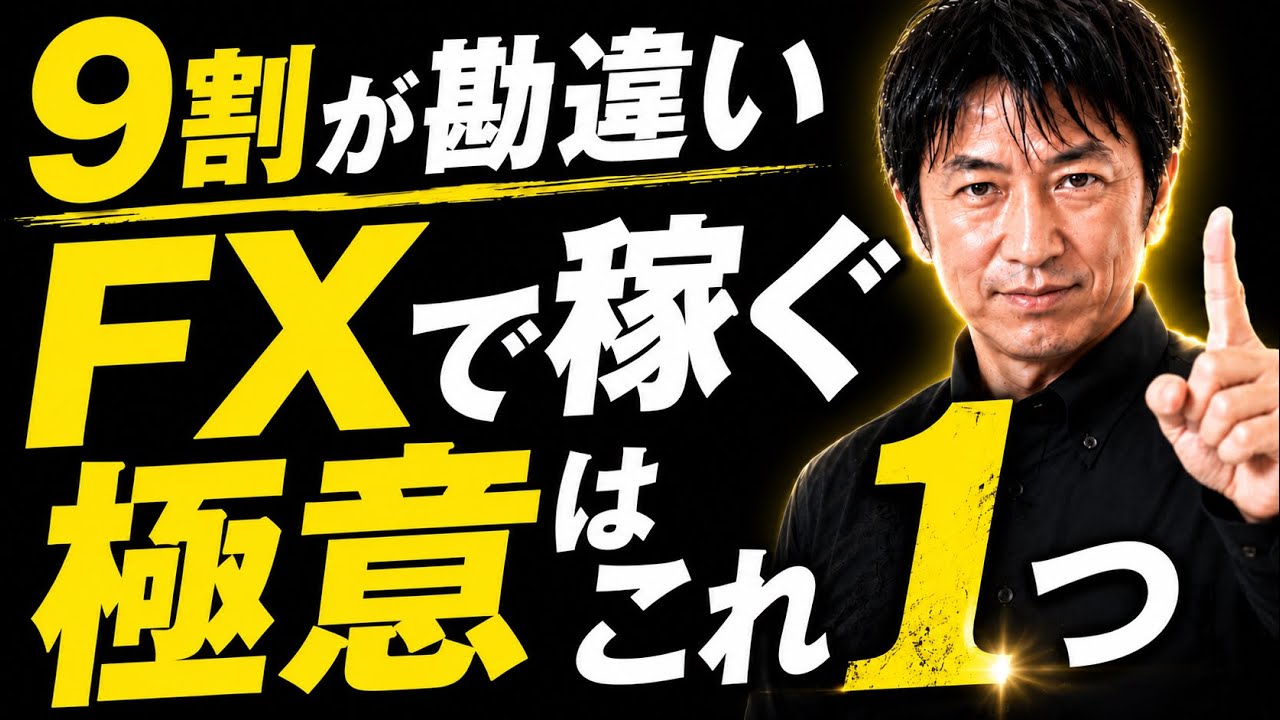 【リアル添削】FXで稼ぐ極意はこれ!9割が勘違いしている重要な考え方