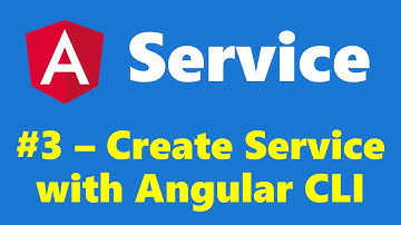 #14.3 - Create a Service using Angular CLI - Service - Angular Series