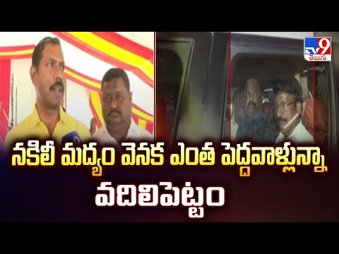 నకిలీ మద్యం వెనక ఎంత పెద్దవాళ్లున్నా వదిలిపెట్టం : AP TDP President Palla Srinivas - TV9 - TV9