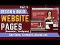 Create Professional Services, About, Contact, Pages in Elementor WordPress Tutorial 2026