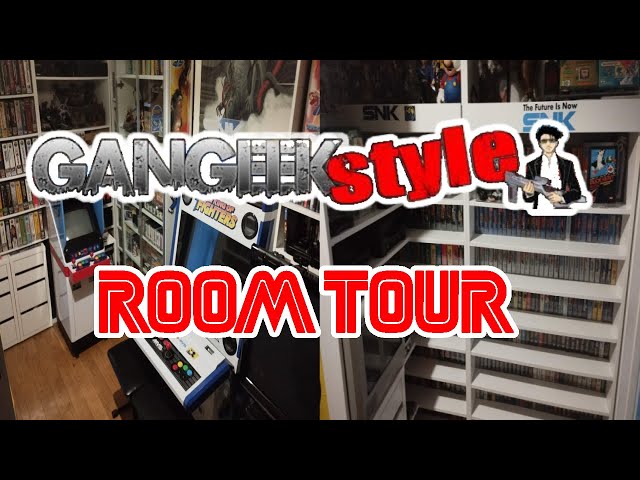 [Room Tour] La Collection De Jeux Vidéos d'IvanKaiser Gangeek Style class=