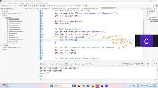 Java Arrays Program Explained | Find Maximum, Minimum & Average in an Array