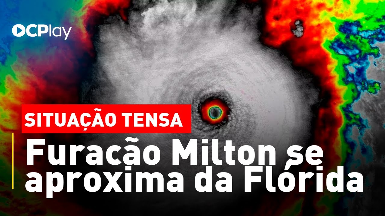 Furacão Milton chega na Flórida hoje - YouTube