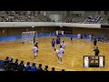 9日 ハンドボール男子 あづま総合体育館 Aコート 氷見×洛北 準決勝 2