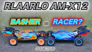 RLAARLO AM-X12 Brushless RTR 1/12 Buggy Under $150 - Unboxing, Comparison, Speed Runs, Carpet Racing