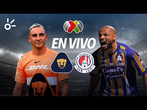 PUMAS VS SAN LUIS EN VIVO LIGA MX JORNADA 14 APERTURA 2025 - YouTube