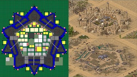 Homemade AI Castle - Polygon Fortress 2 | Stronghold Crusader