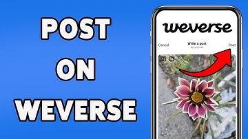 How To Post On Weverse | Upload Your Picture/Video In Weverse 2025