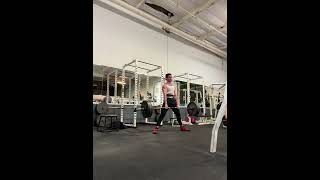 Deadlift (335lb/152kg) x3 Paused