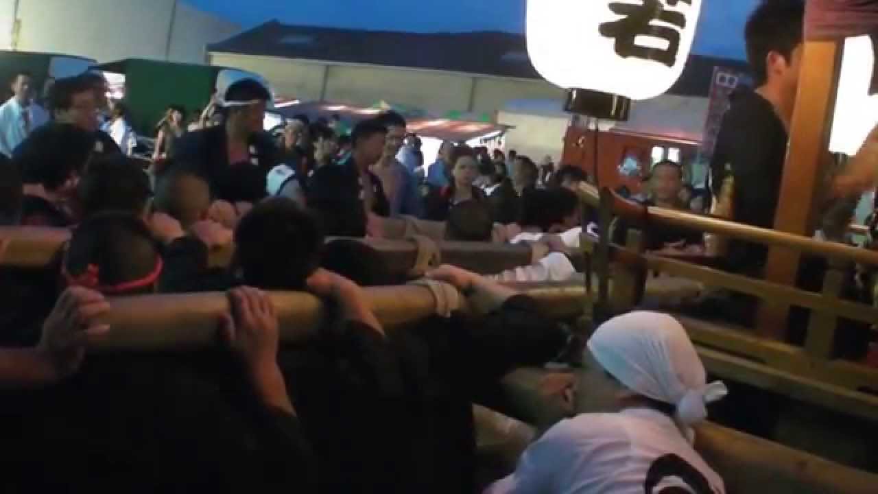 2014細島みなとまつり最終日太鼓台