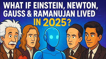 What If Einstein, Newton, Gauss & Ramanujan Lived in 2025? (AI Animation) Greatest Minds in History 