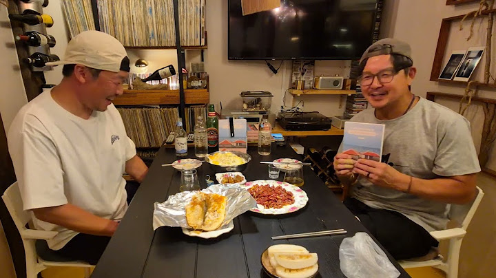 I had a drink of soju with Minsu, who published a book about moving to Jeju Island and the second...