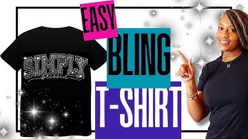How to Make Rhinestone T-Shirts | Cricut Design Space Full Tutorial