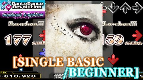 【DDR 2014】 EGOISM 440 [SINGLE BASIC/BEGINNER] 譜面確認＋クラップ