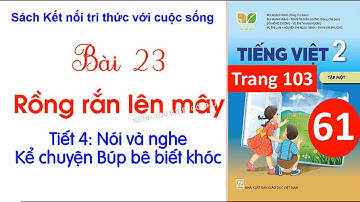 Tiếng Việt 2 - Tuần 13 - Bài 23: Rồng rắn lên mây | Tiết 4: Kể chuyện Búp bê biết khóc