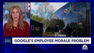 Google employees question executivess over ‘decline in morale’ after blowout earnings