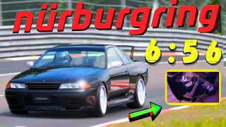 Skyline R32 GT-R | 6:56 | Nürburgring VR | Gran Turismo 7 | G923 & Shifter | PS VR2